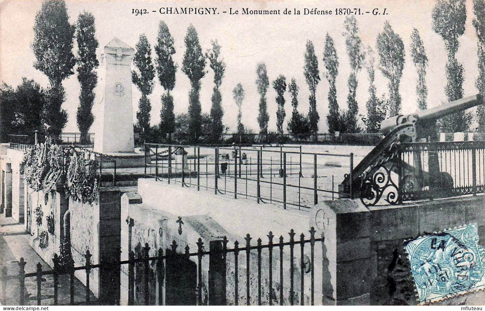 94* CHAMPIGNY  Monument De La Defense 1870-71     RL45,0607 - Champigny Sur Marne