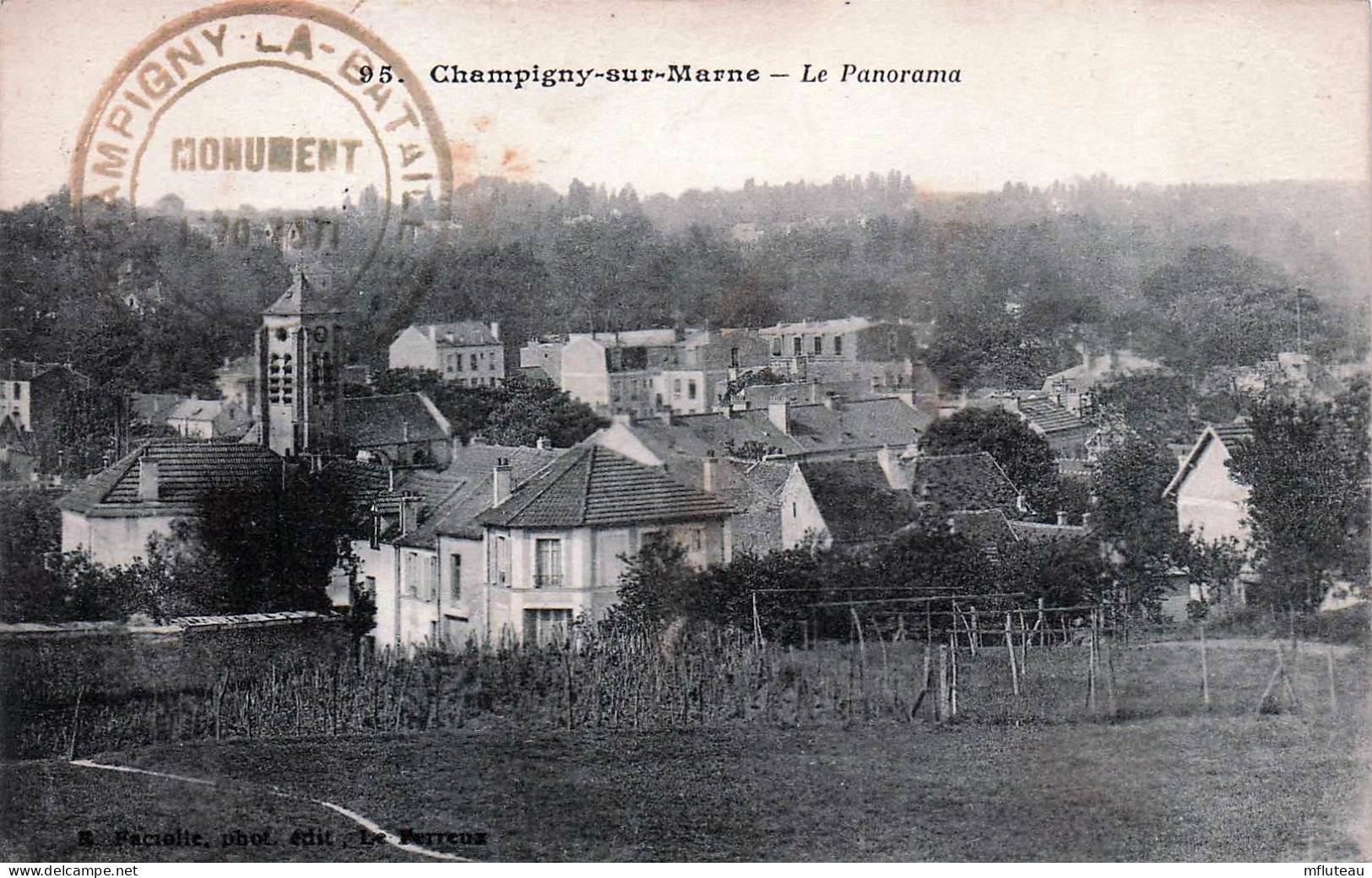 94* CHAMPIGNY  S/MARNE  Vue Generale       RL45,0588 - Champigny Sur Marne
