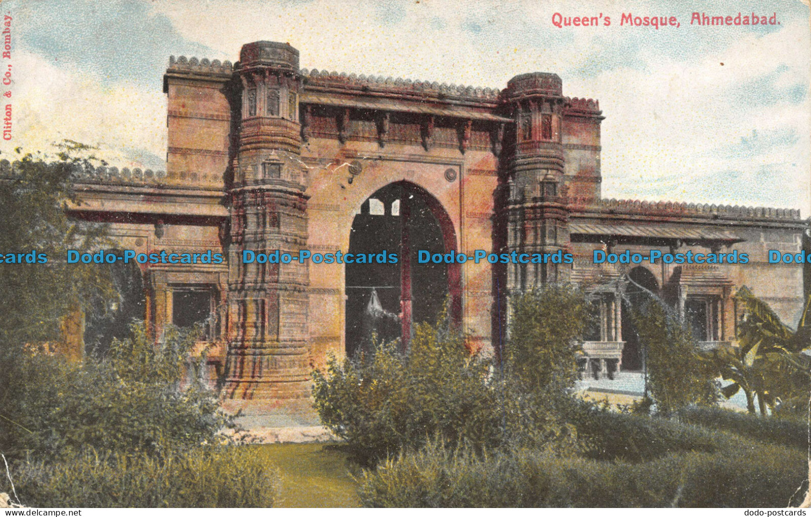 R060742 Queens Mosque. Ahmedabad. 1907. B. Hopkins - World