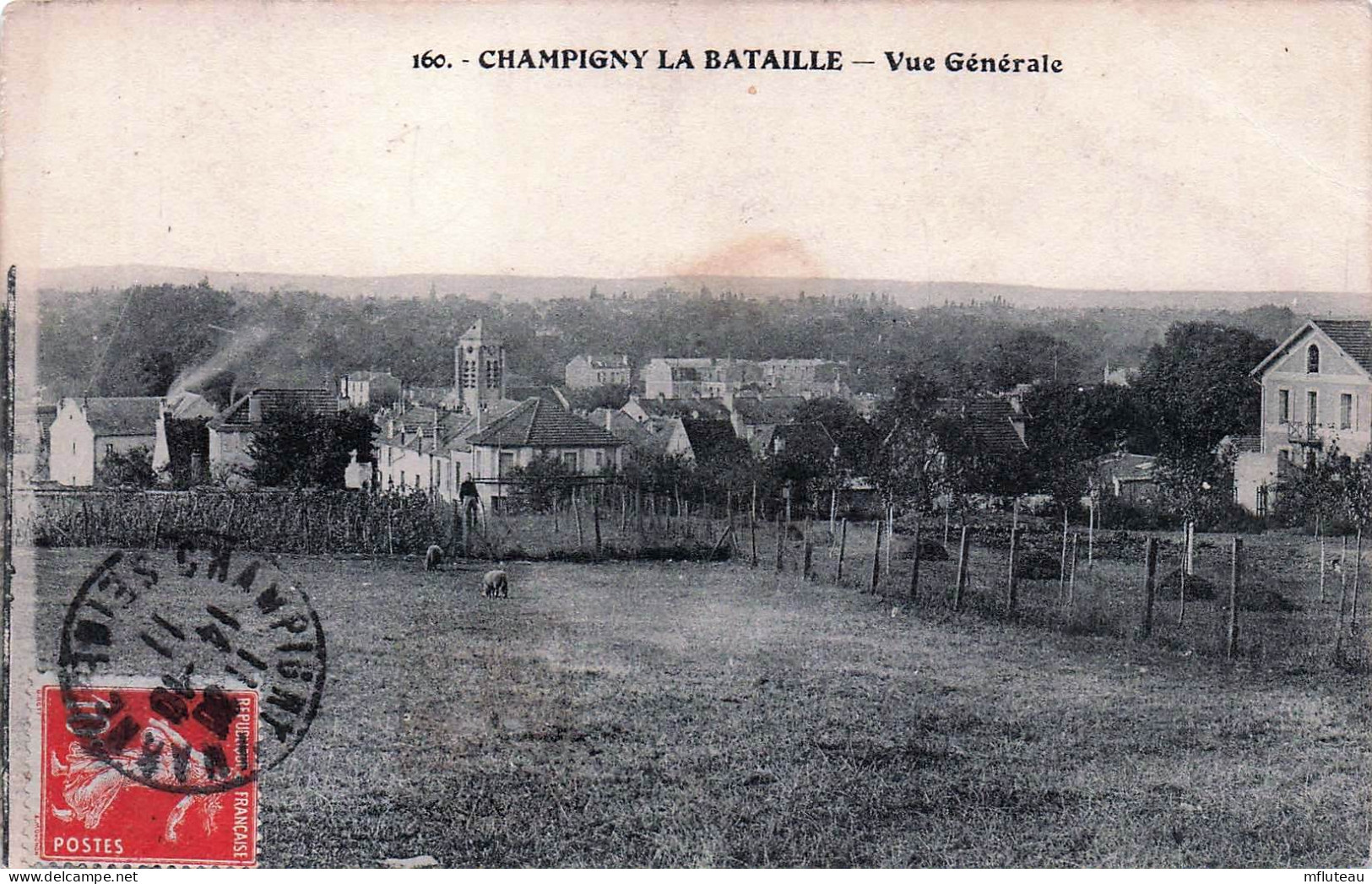 94* CHAMPIGNY  LA BATAILLE   Vue Generale      RL45,0569 - Champigny Sur Marne