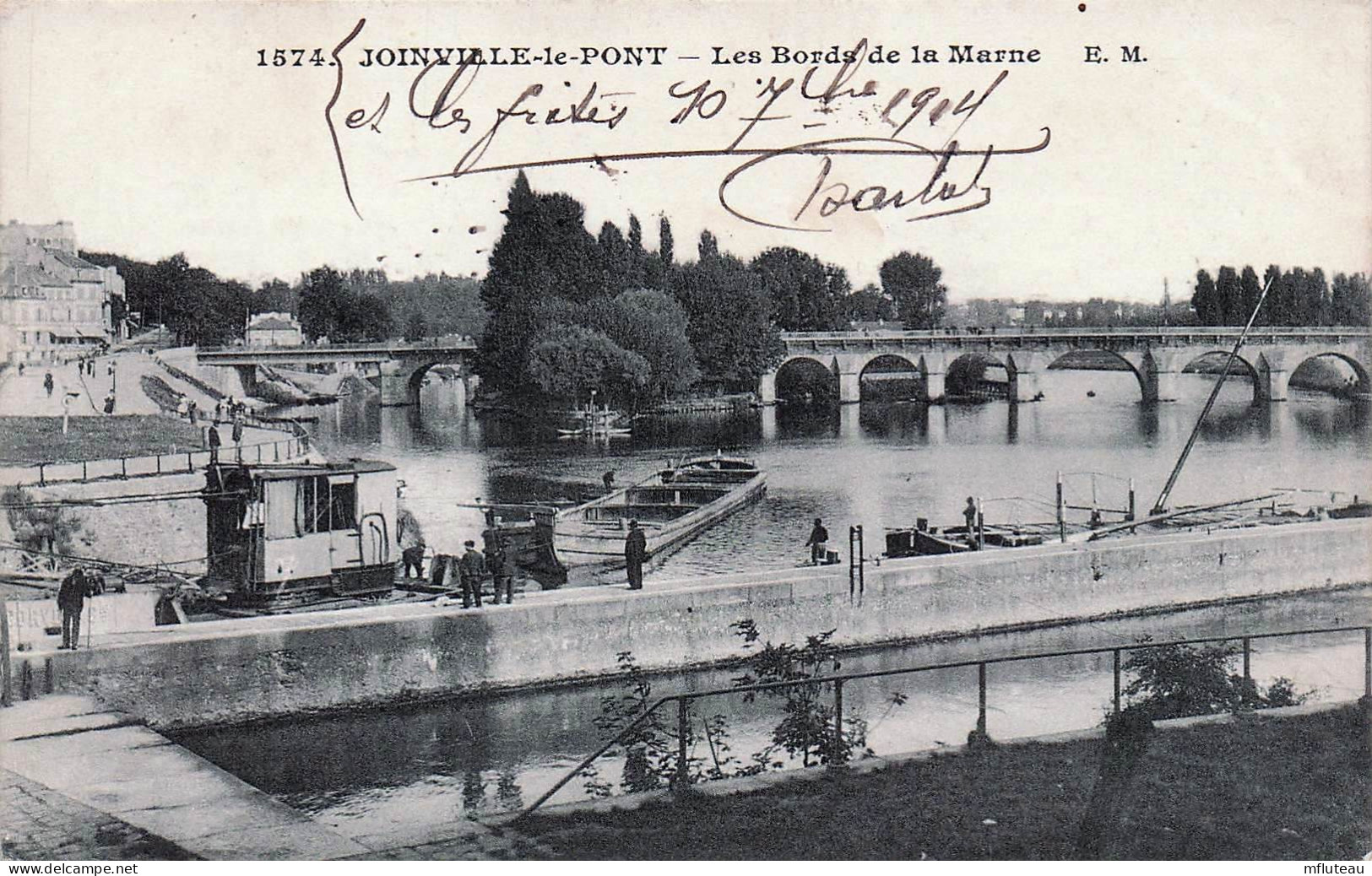 94* JOINVILLE  LE PONT  Bords De Marne V   RL45,1382 - Joinville Le Pont