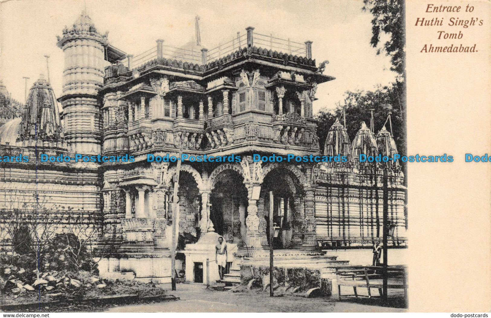 R060744 Entrance To Huthi Sighs Tomb. Ahmedabad. B. Hopkins - World