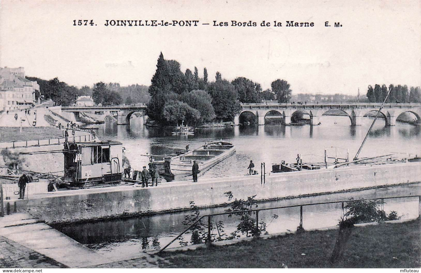 94* JOINVILLE  LE PONT  Les Bords De Marne    RL45,1368 - Joinville Le Pont