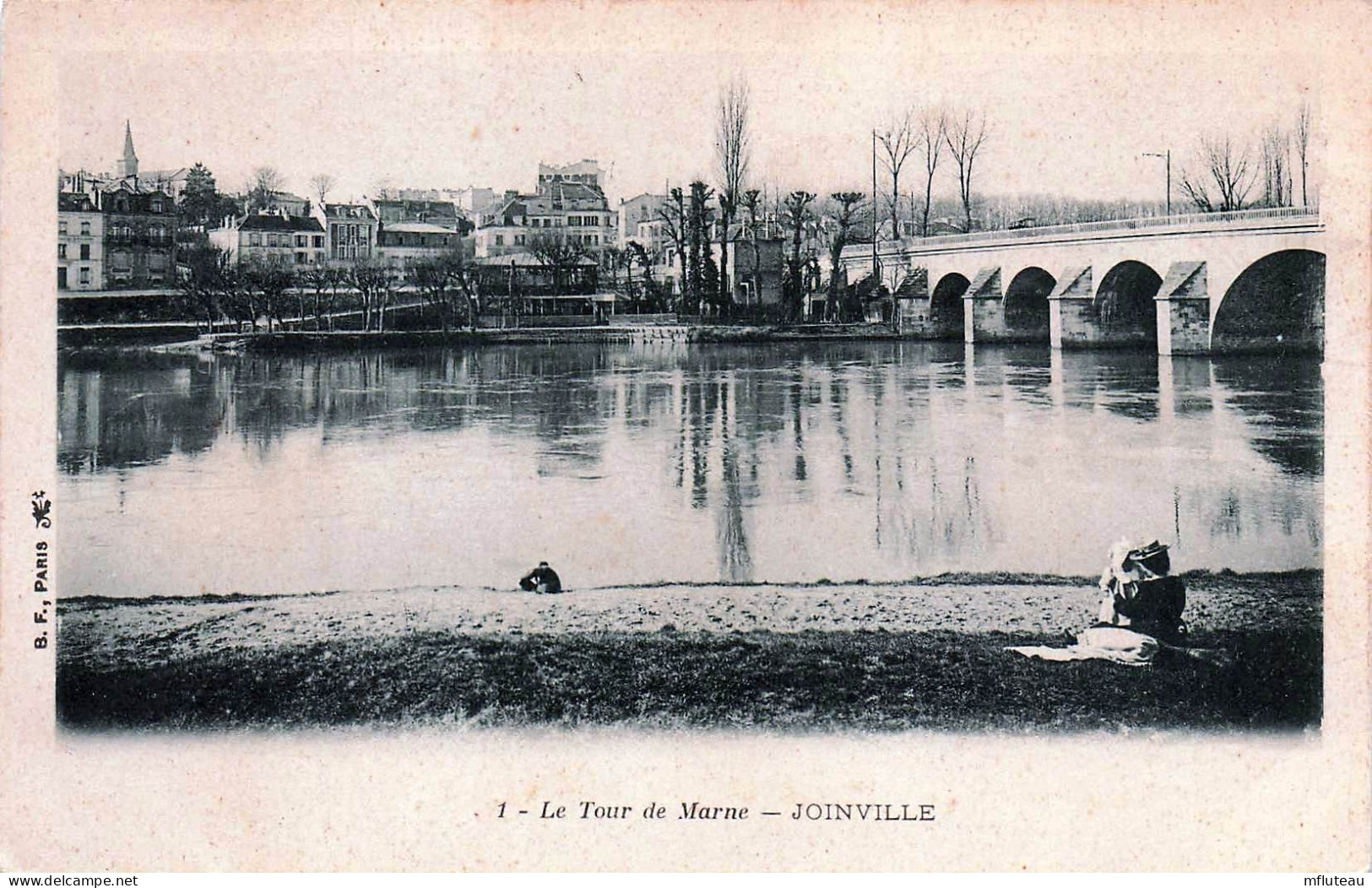 94* JOINVILLE     Vue Generale      Le Pont     RL45,1352 - Joinville Le Pont