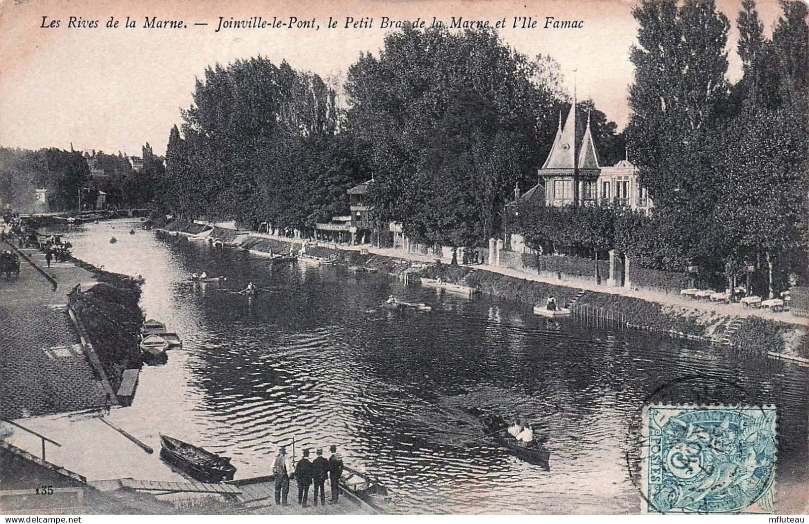 94* JOINVILLE  LE PONT  Petit Bras De Marne – Ile Fanac    RL45,1311 - Joinville Le Pont