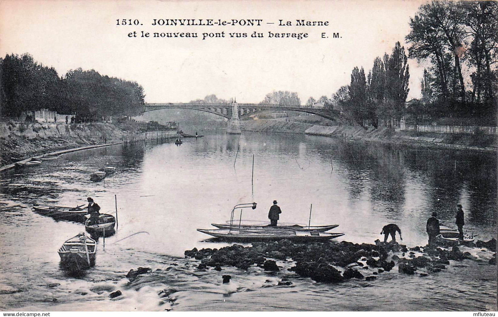 94* JOINVILLE  LE PONT   Le Nouveau Pont  Vu Du Barrage    RL45,1300 - Joinville Le Pont