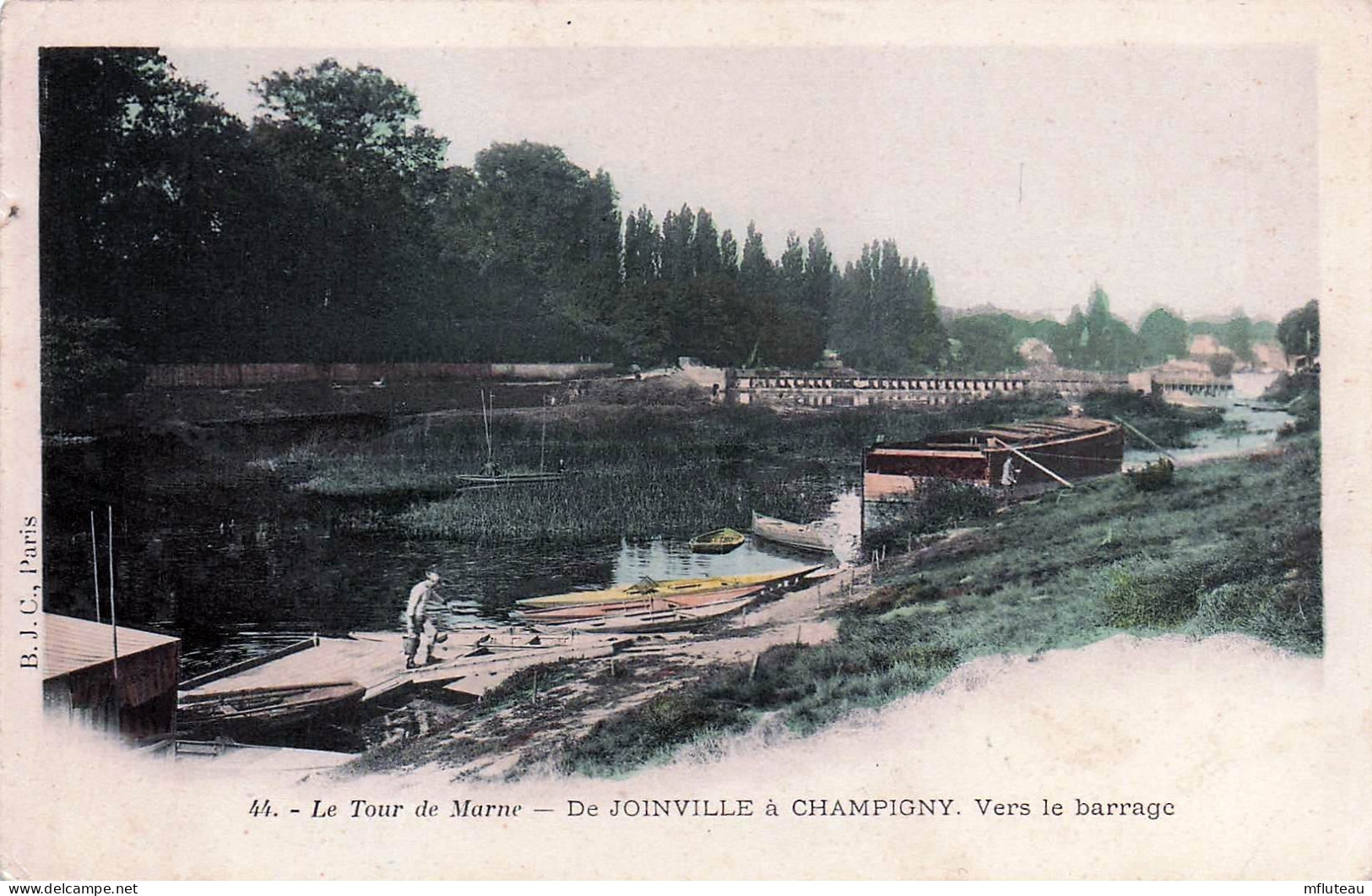 94* JOINVILLE  A Champigny – Vers Le Brrage      RL45,1297 - Joinville Le Pont