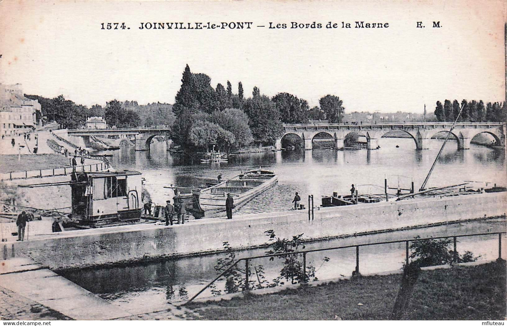 94* JOINVILLE  LE PONT   Bords De Marne   RL45,1296 - Joinville Le Pont