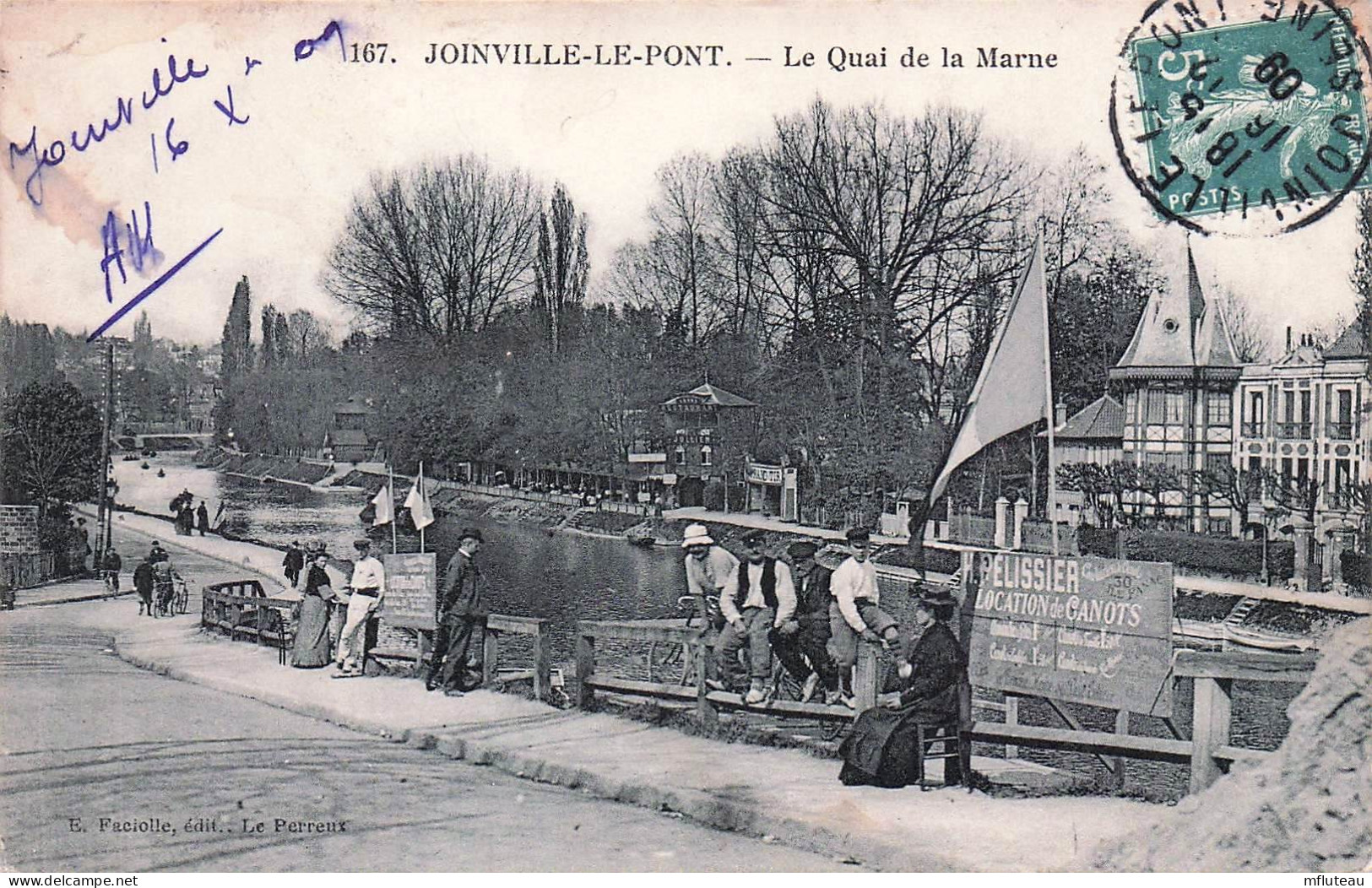 94* JOINVILLE  LE PONT Le Quai De La Marne     RL45,1291 - Joinville Le Pont