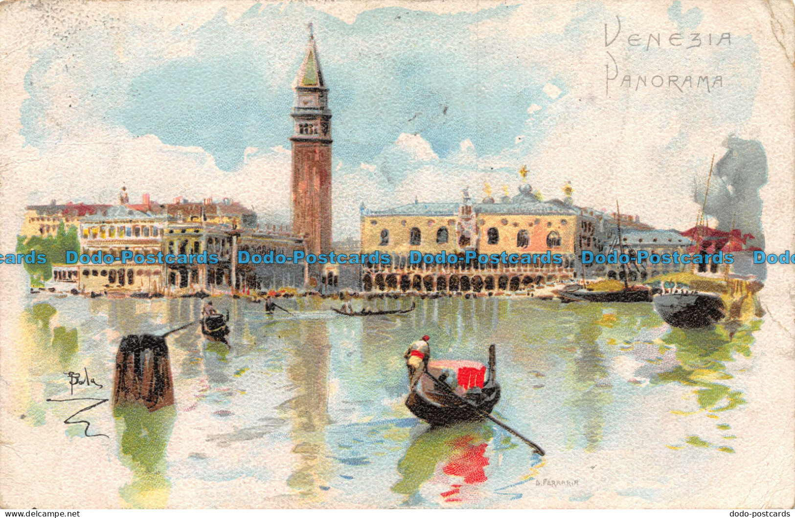 R061280 Venezia. Panorama. Zanetti. 1913 - World