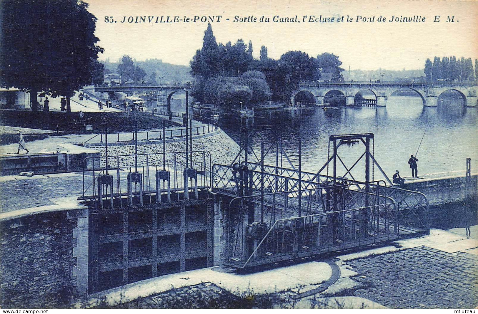 94* JOINVILLE  LE PONT   Canal – Ecluse Et Port     RL45,1252 - Joinville Le Pont