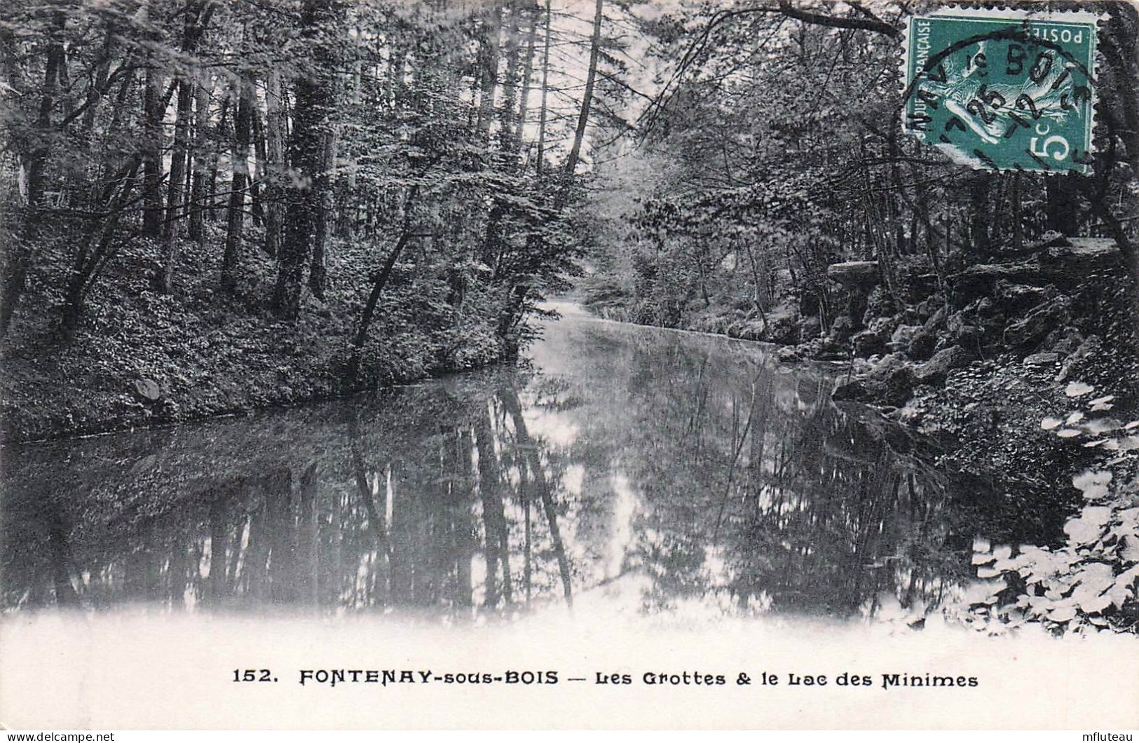 94* FONTENAY SOUS BOIS   Les Grottes – Lac Des Minimes        RL45,1059 - Fontenay Sous Bois