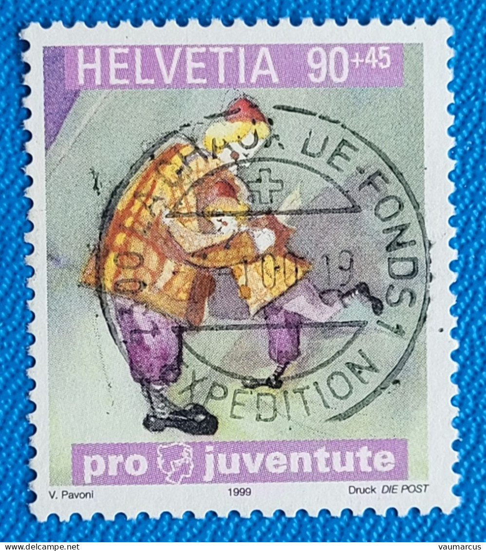 1999 Zu J 354 PRO JUVENTUTE Obl. LA CHAUX-DE-FONDS Voir Description - Used Stamps