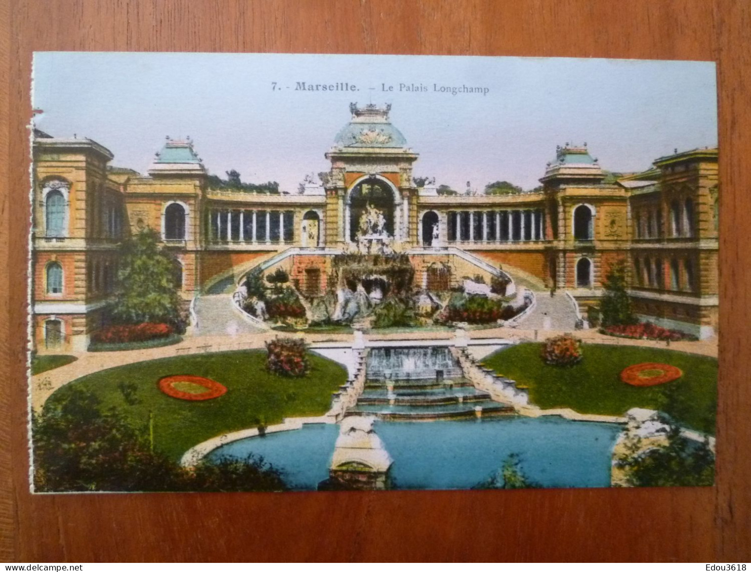 Carte Postale 7 Marseille Le Palais Longchamp T - Non Classificati