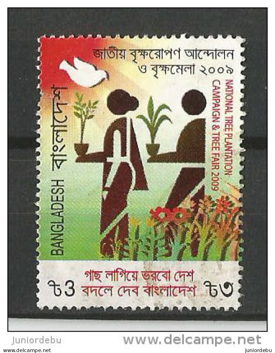 Bangladesh - 2009 - 2 Different   - USED.  ( Condition As Per Scan ) ( OL 15.7.2013 ) - Bangladesch