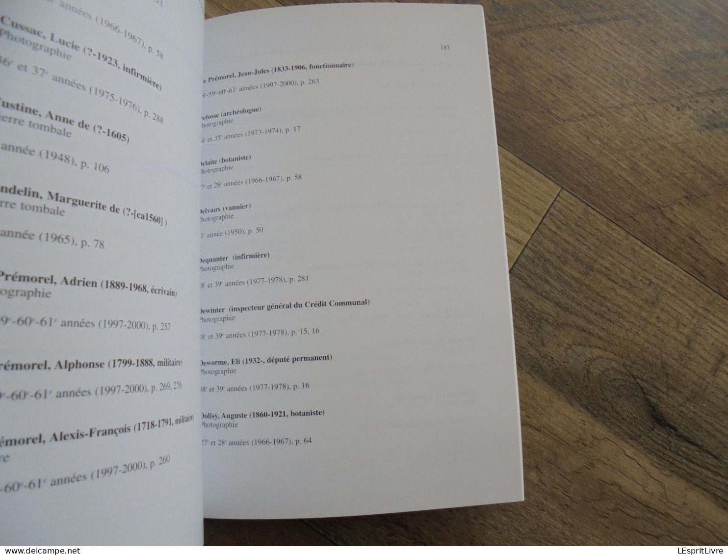 LE PAYS GAUMAIS 2001 2002 Gaume Semois Table Analytique Onosmatique Articles Publiés