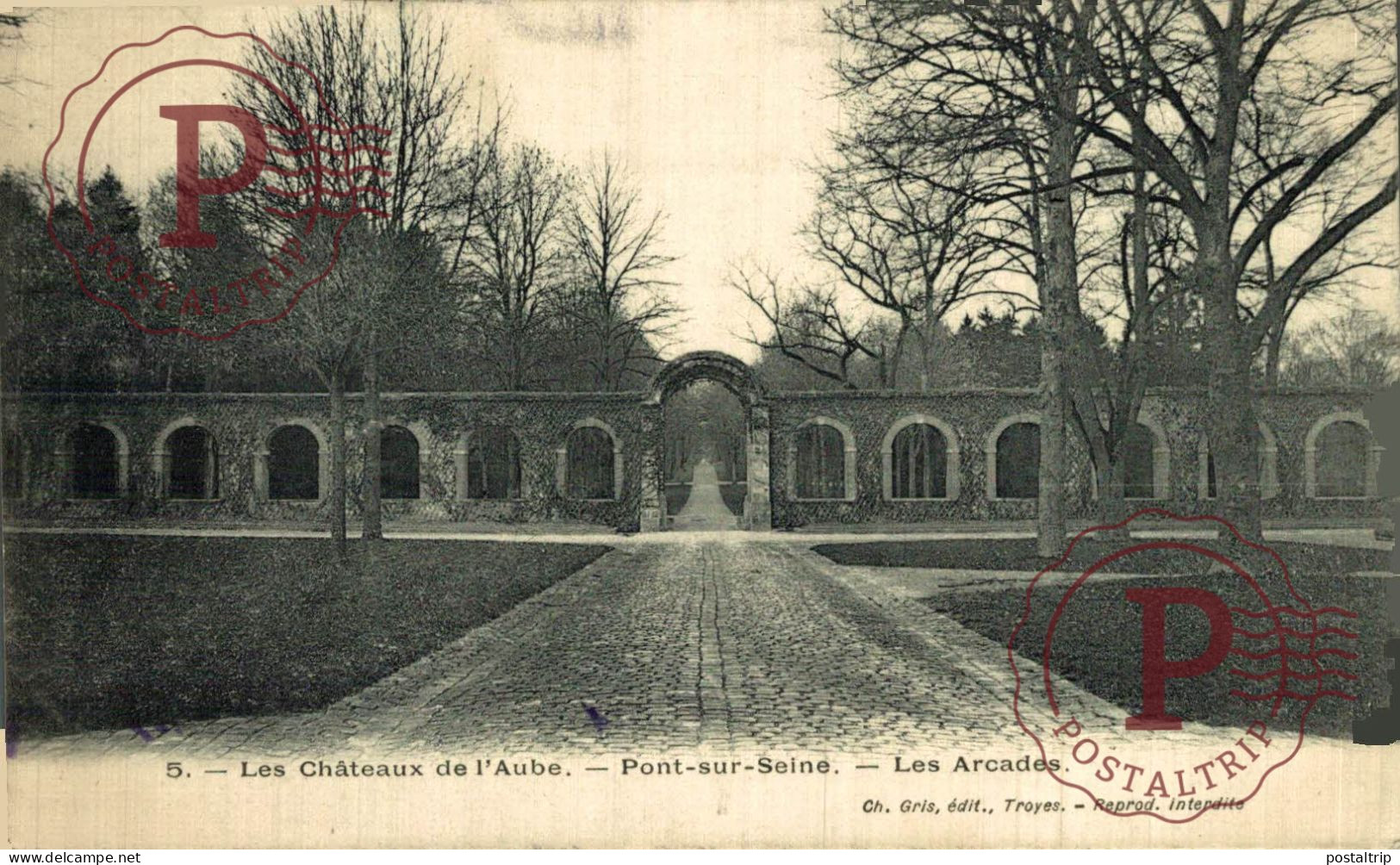 FRANCIA. FRANCE. Les Châteaux De L'Aube - Pont Sur Seine - LES ARCADES. - Other & Unclassified