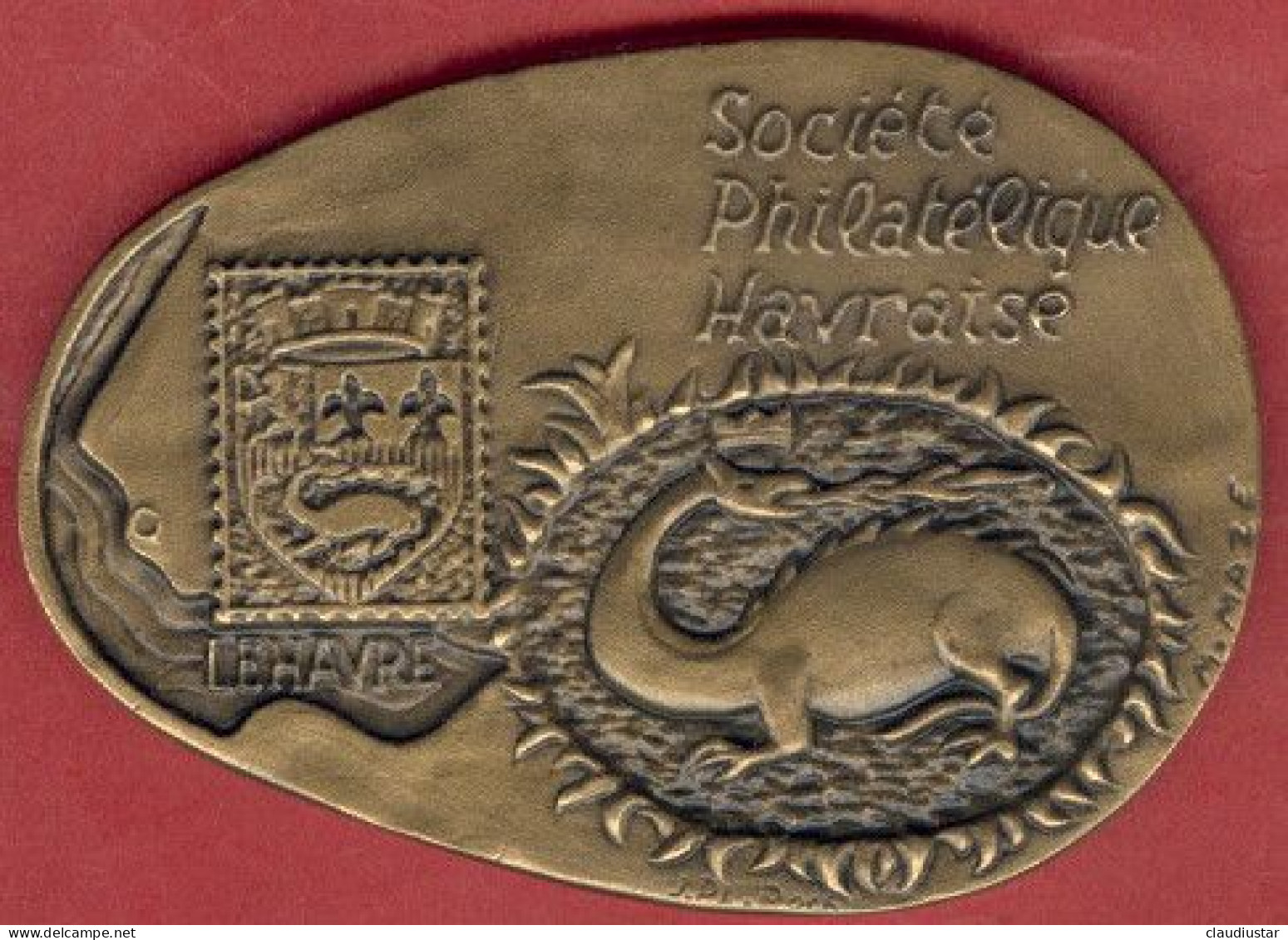 ** MEDAILLE  PHILATELIQUE  HAVRAISE ** - Other & Unclassified