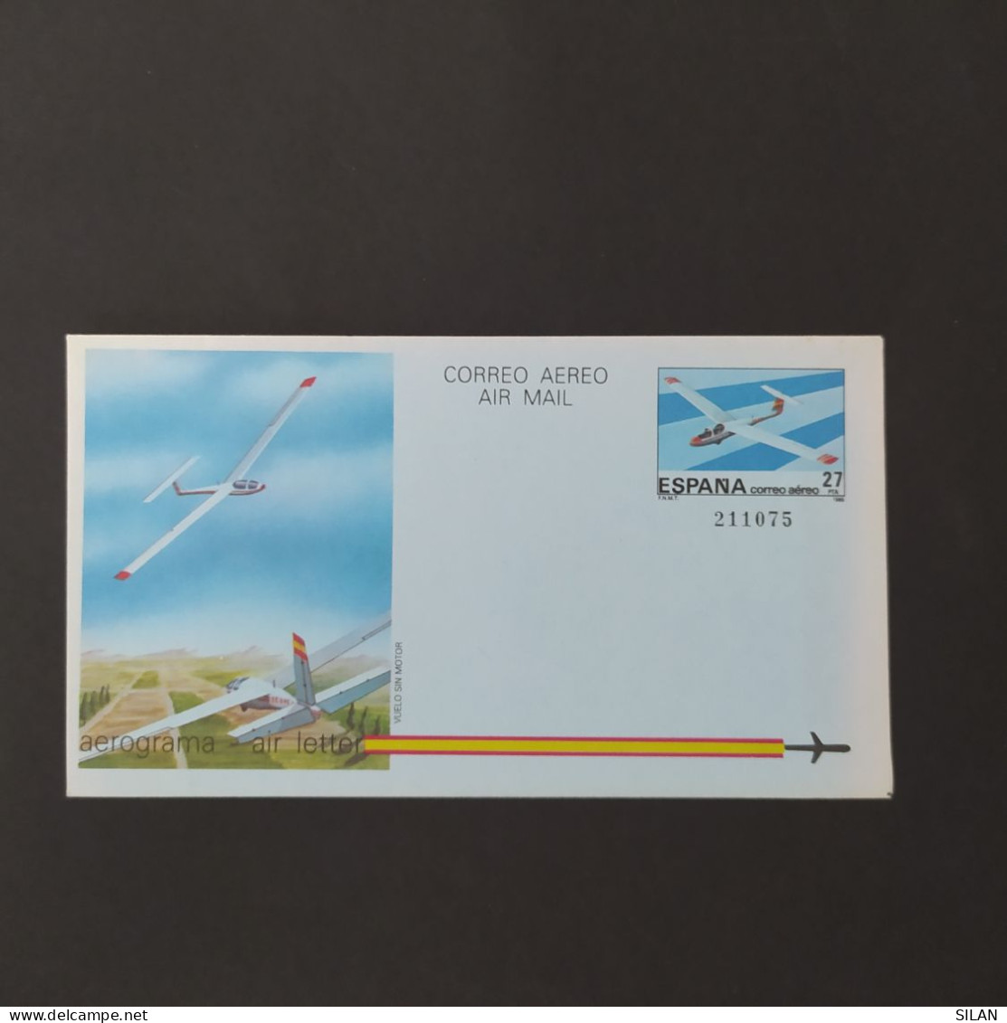 - Air Letter - Aerograma - Aérogramme 1985 España -Spain 27 PTS - Neufs