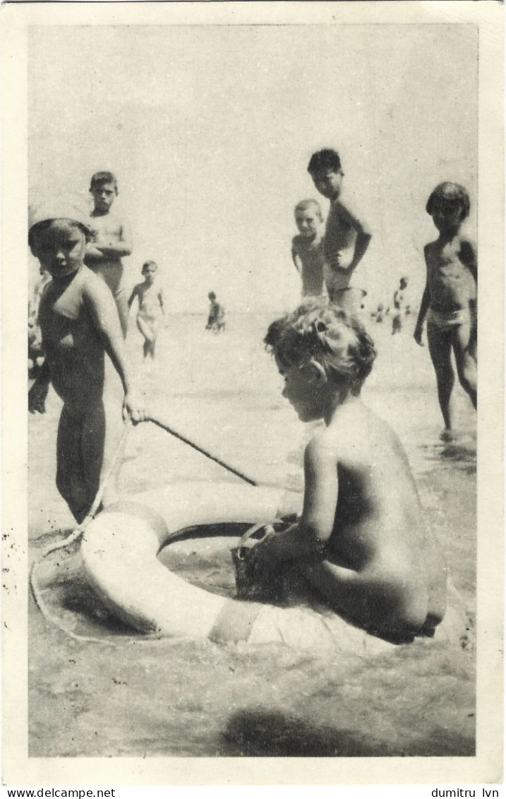 ROMANIA VASILE ROAITA - CHILDREN ON THE BEACH, SEASIDE - Roumanie