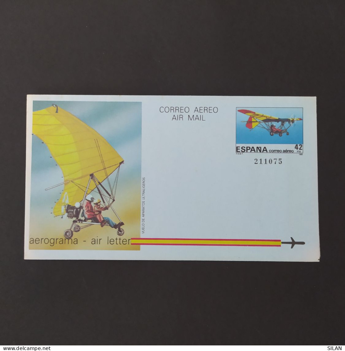 - Air Letter - Aerograma - Aérogramme 1985 España -Spain 42 PTS - Neufs