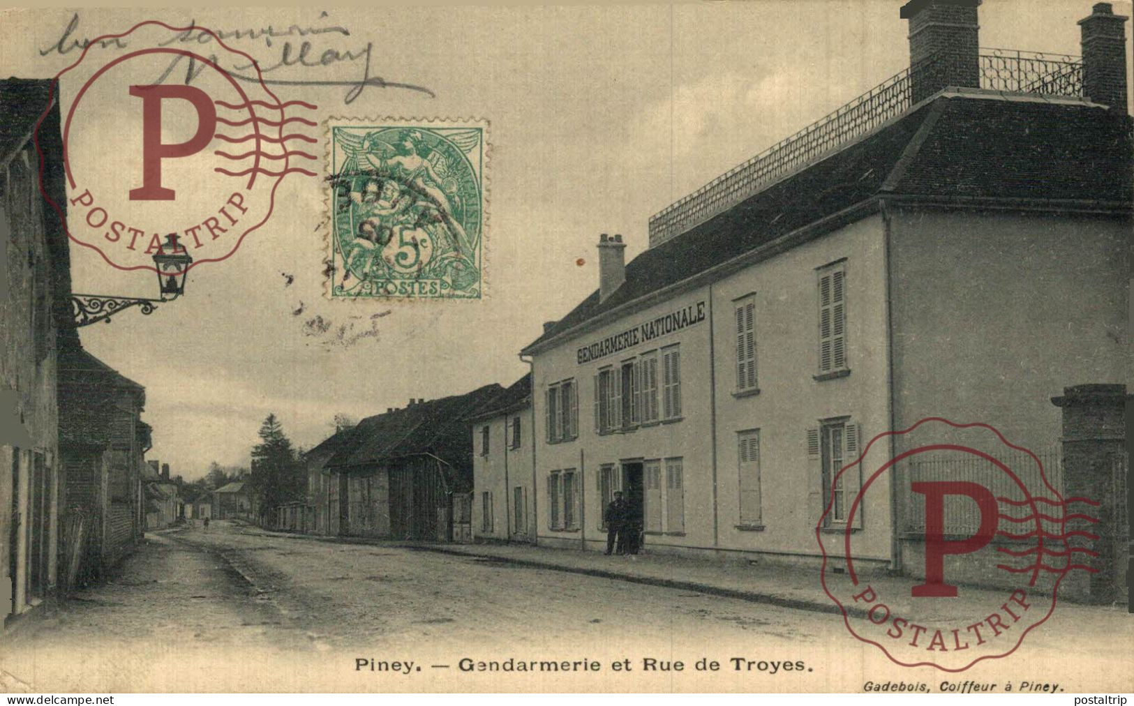 FRANCIA. FRANCE. PINEY - Gendarmerie Et Rue De Troyes - Troyes