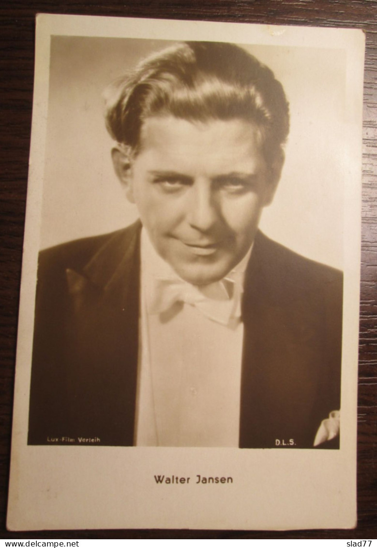 Walter Jansen - German Actor - Artiesten