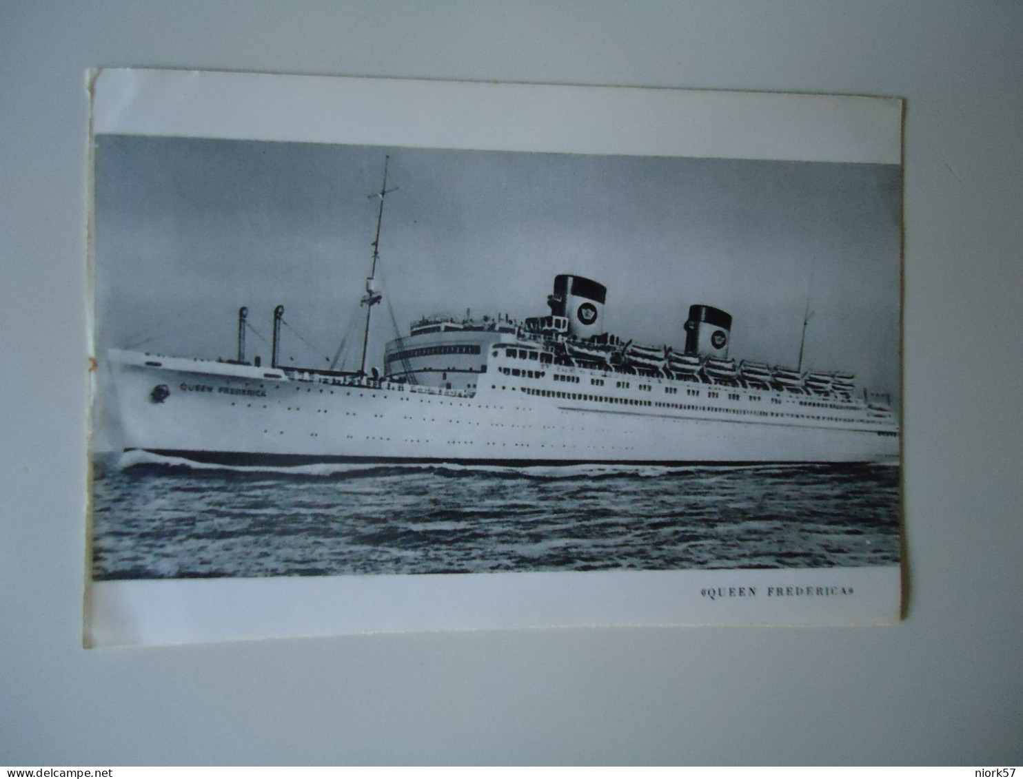 UNITED KINGDOM ΚΑΡΑΒΙ SHIPS QUEEN FREDERICA  MORE PURHRSAPS 10% DISCOUNT - Other & Unclassified
