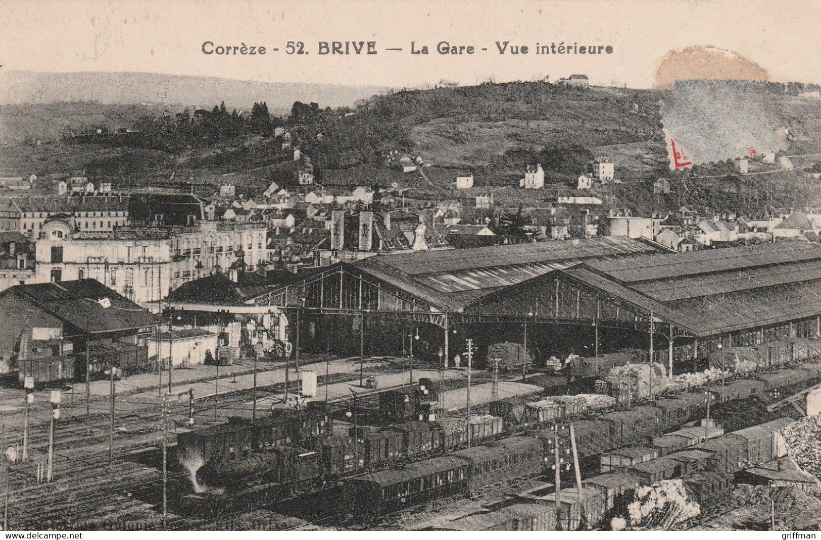 BRIVE LA GAILLARDE LA GARE VUE INTERIEURE TBE - Brive La Gaillarde