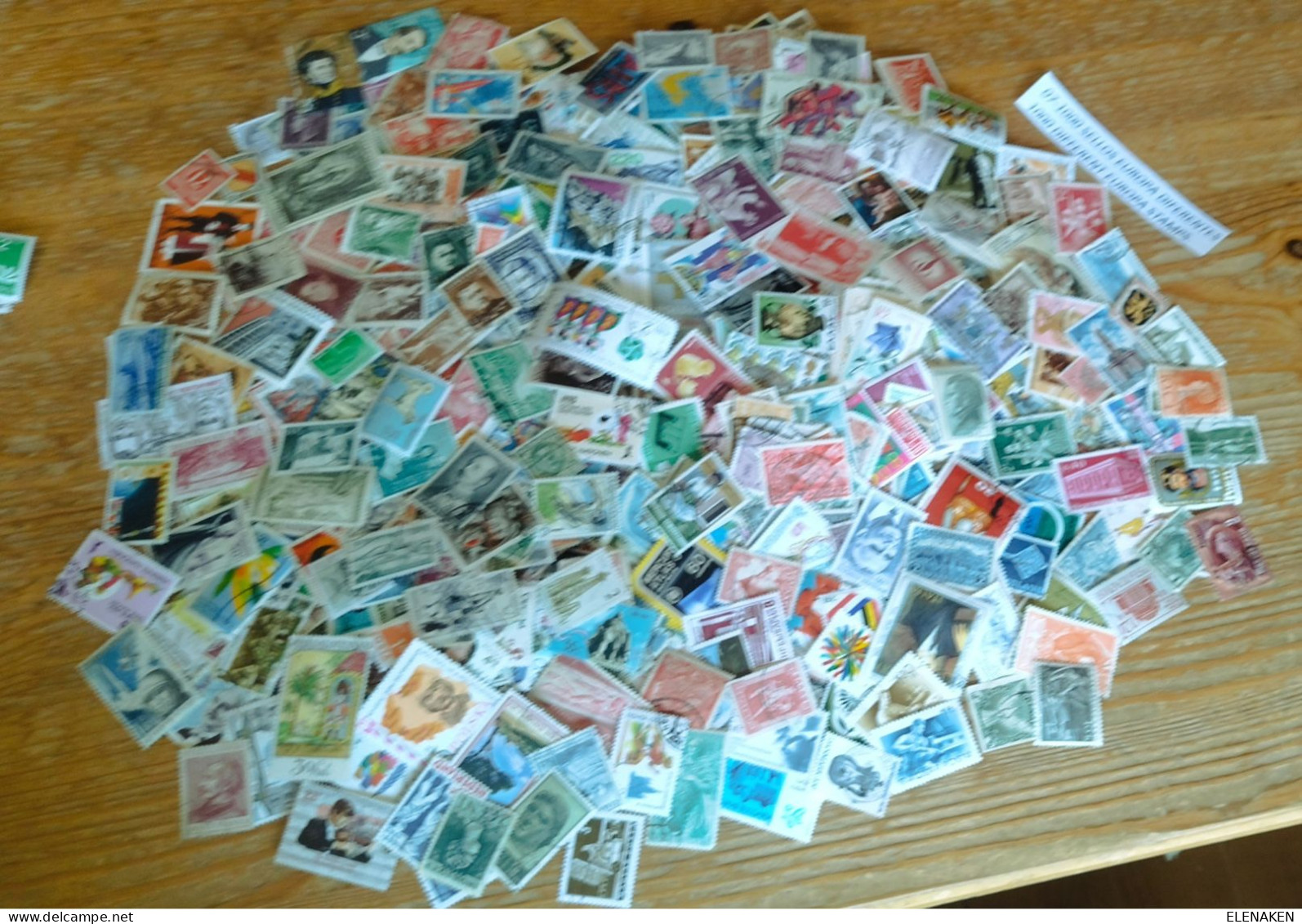 E7-1000 SELLOS DIFERENTES PAÍSES DE EUROPA  1000 STAMPS DIFFERENT COUNTRIES OF EUROPE - Vrac (min 1000 Timbres)