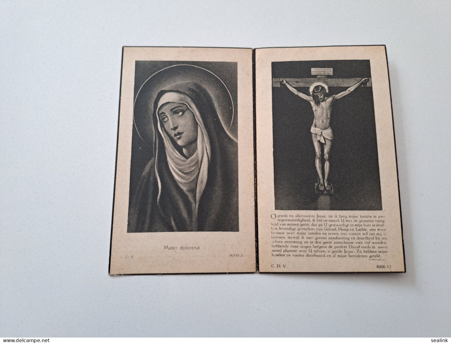 Oorlogsslachtoffer Julien Vileyn (Leke 1913 - Moere 1944);Pollentier - Images Religieuses