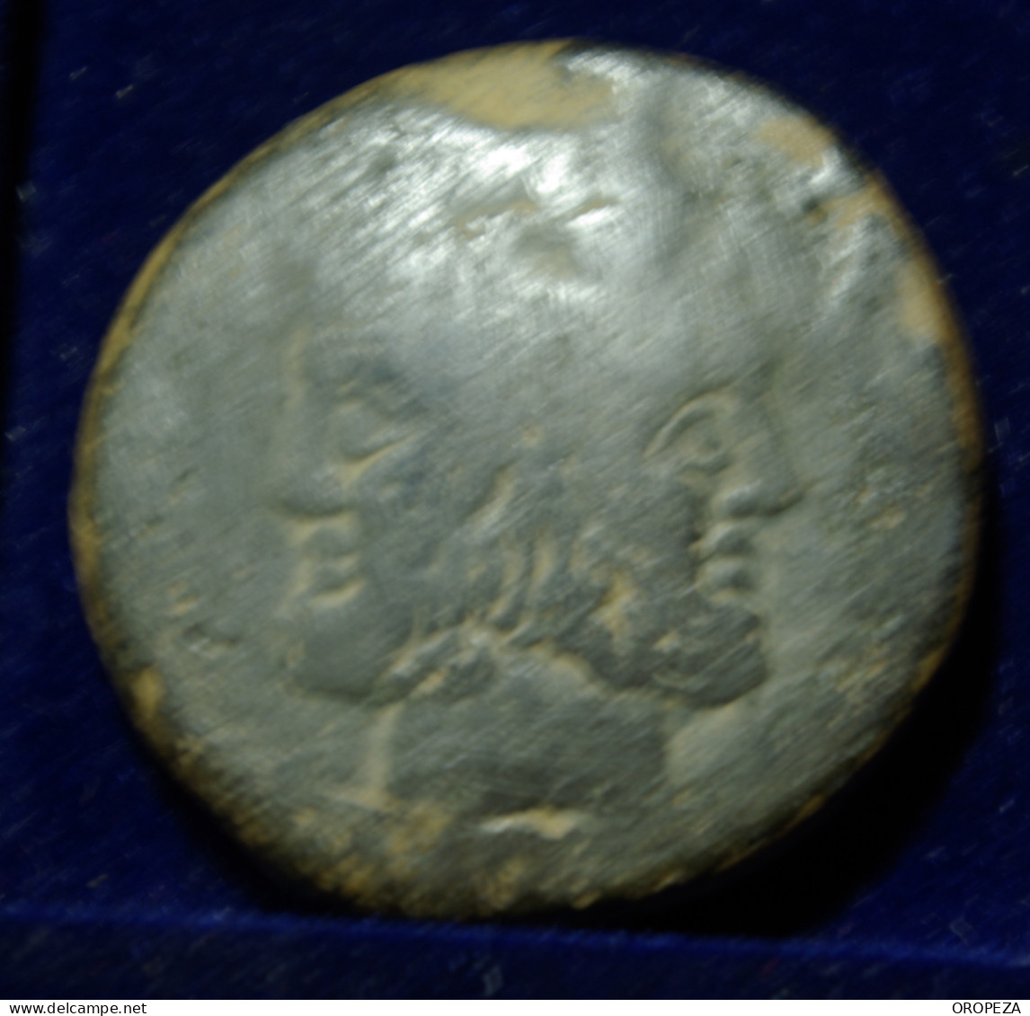 2 - EXTRAORDINARIO  AS  DE  JANO - ACUÑACION  ETRURIA -GRAN TAMAÑO Y PESO - MBC - Republiek (280 BC Tot 27 BC)