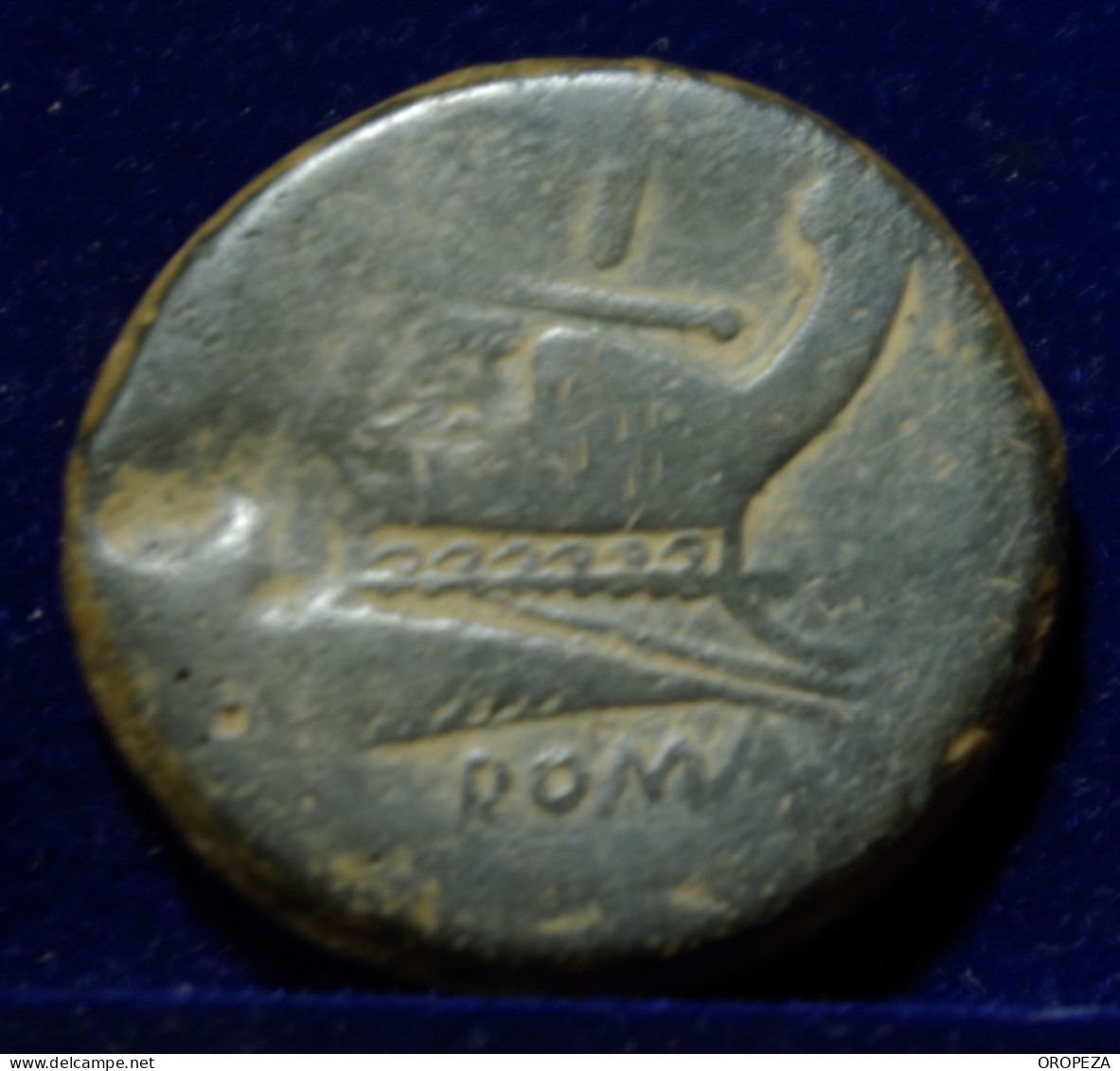 2 - EXTRAORDINARIO  AS  DE  JANO - ACUÑACION  ETRURIA -GRAN TAMAÑO Y PESO - MBC - Republic (280 BC To 27 BC)