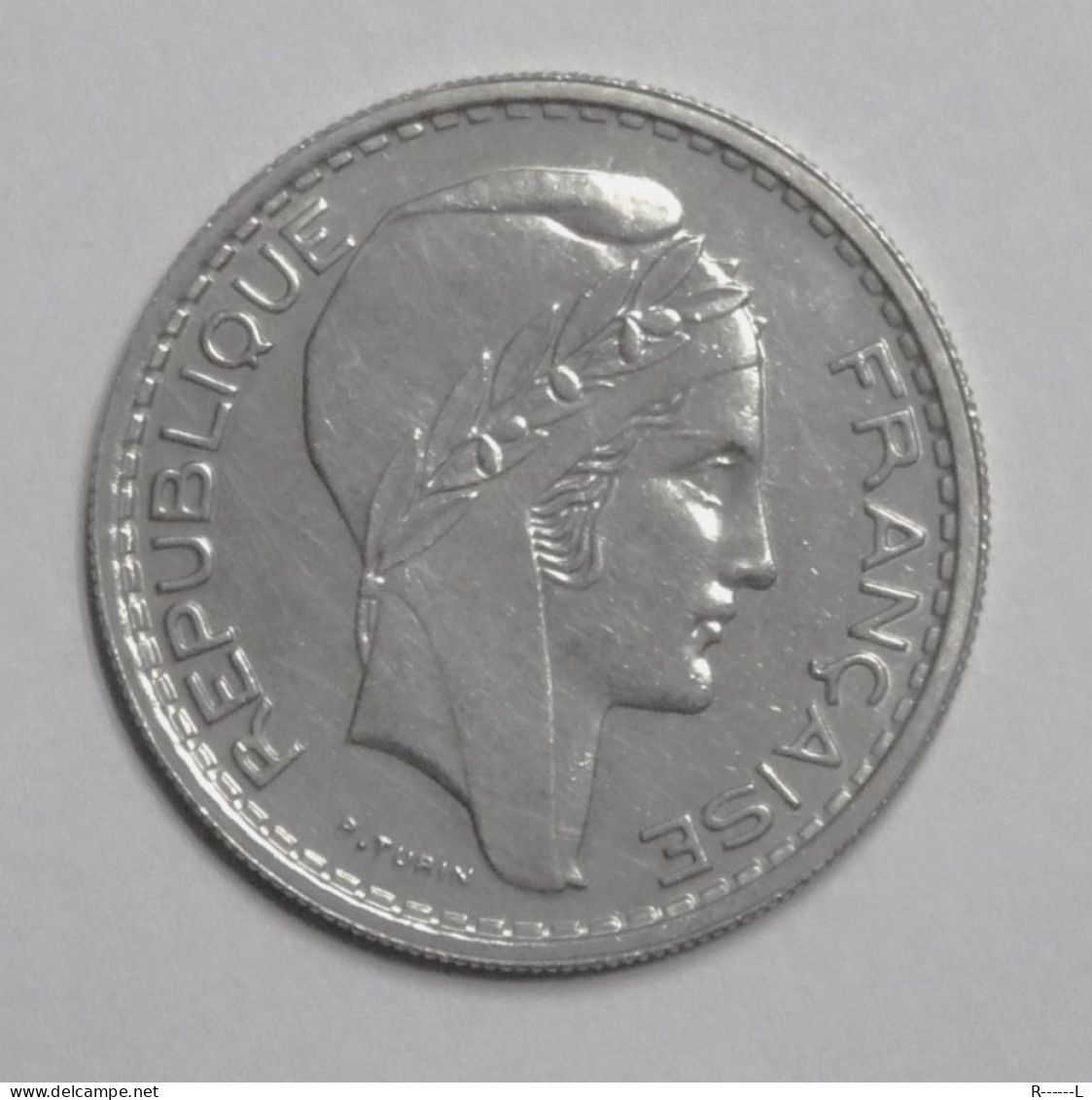 Monnaie 10 Francs 1949 Turin Petite Tête , Rameaux Courts ( Gouvernement Provisoire ) - 10 Francs
