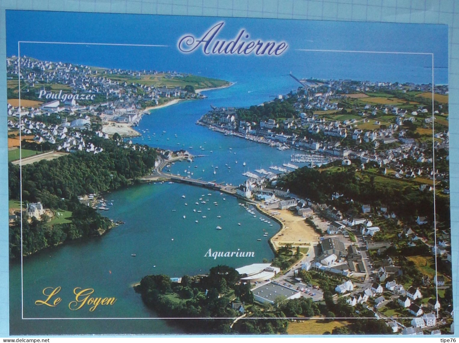 29 Finistère CPM Audierne  à L'estuaire Du Goyen Le Port D'Audierne - Audierne