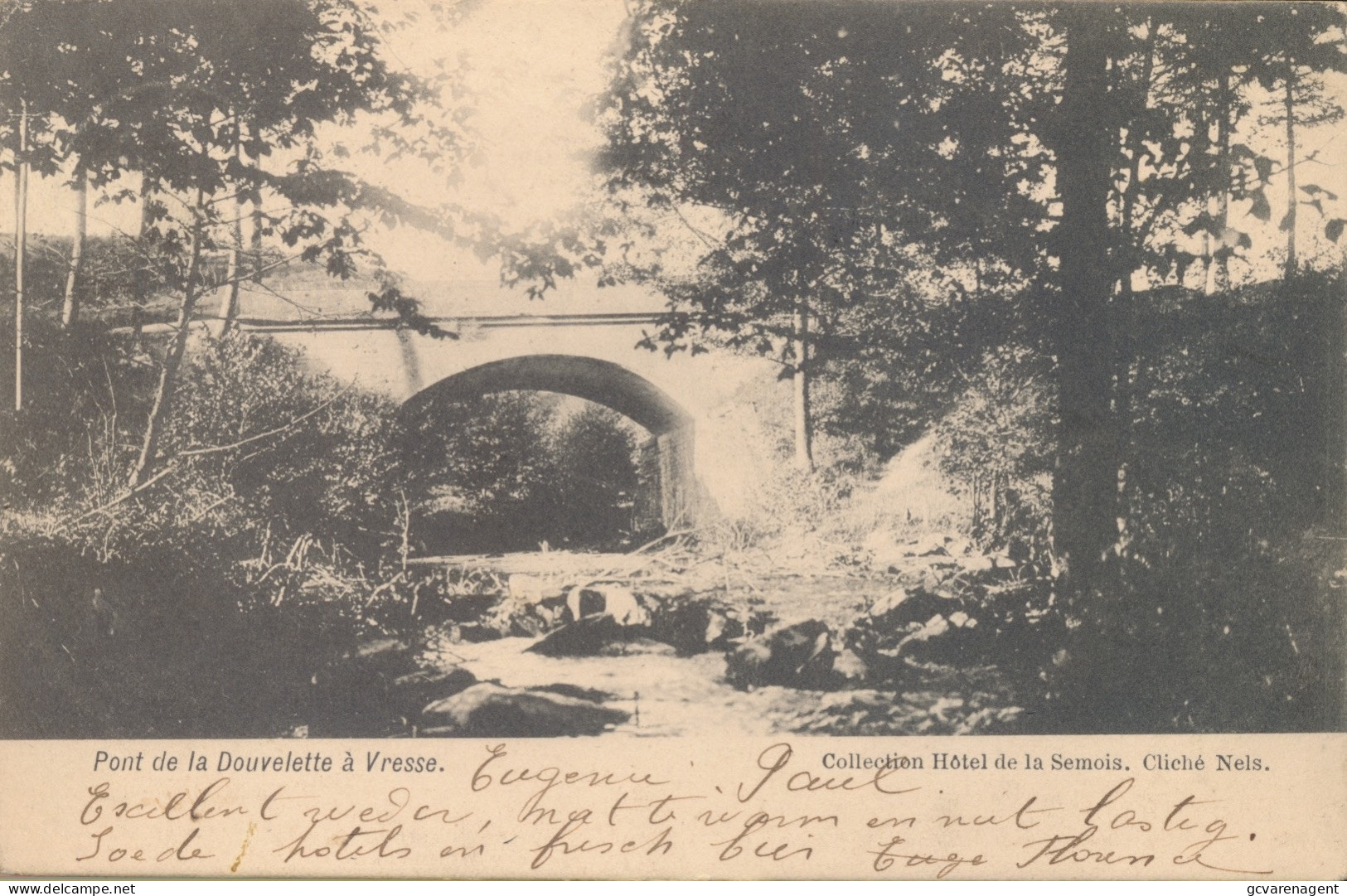 PONT DE LA DOUVELETTE A VRESSE - Vresse-sur-Semois