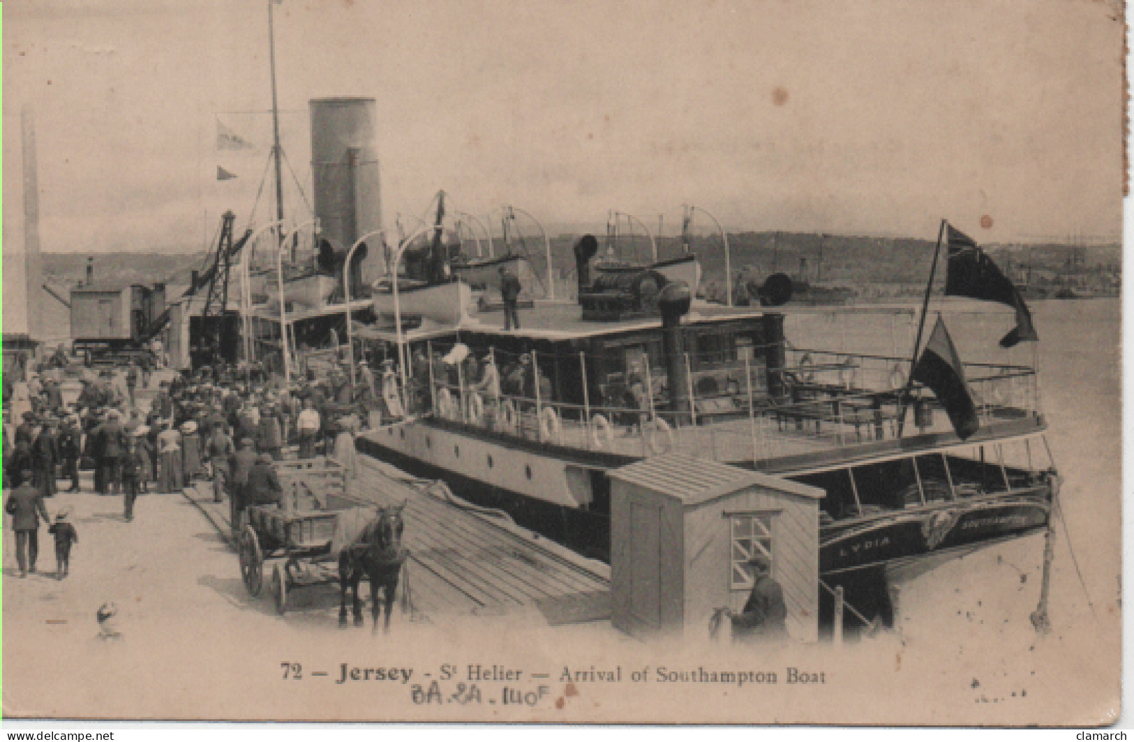 ROYAUME UNI-Jersey-Saint Helier-Arrival Of Southampton Boat - 72 - St. Helier