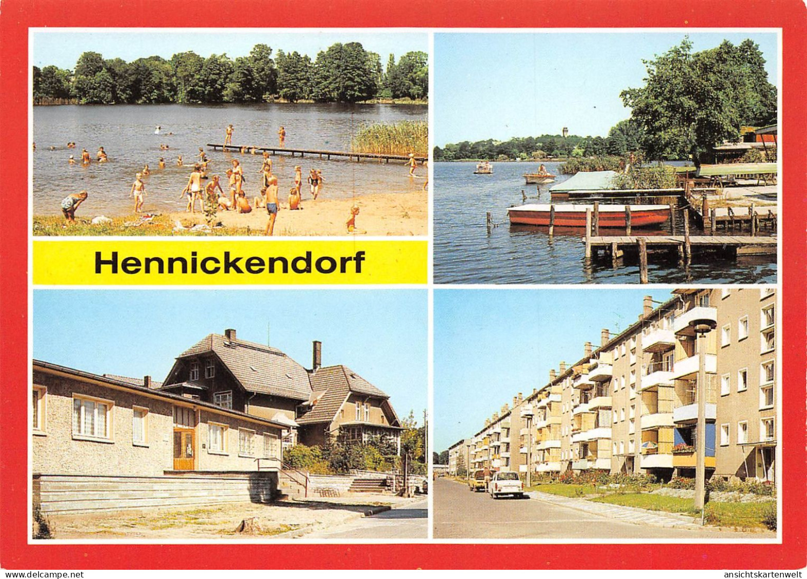 Hennickendorf (Kreis Strausberg) Teilansichten Ngl #168.046 - Other & Unclassified