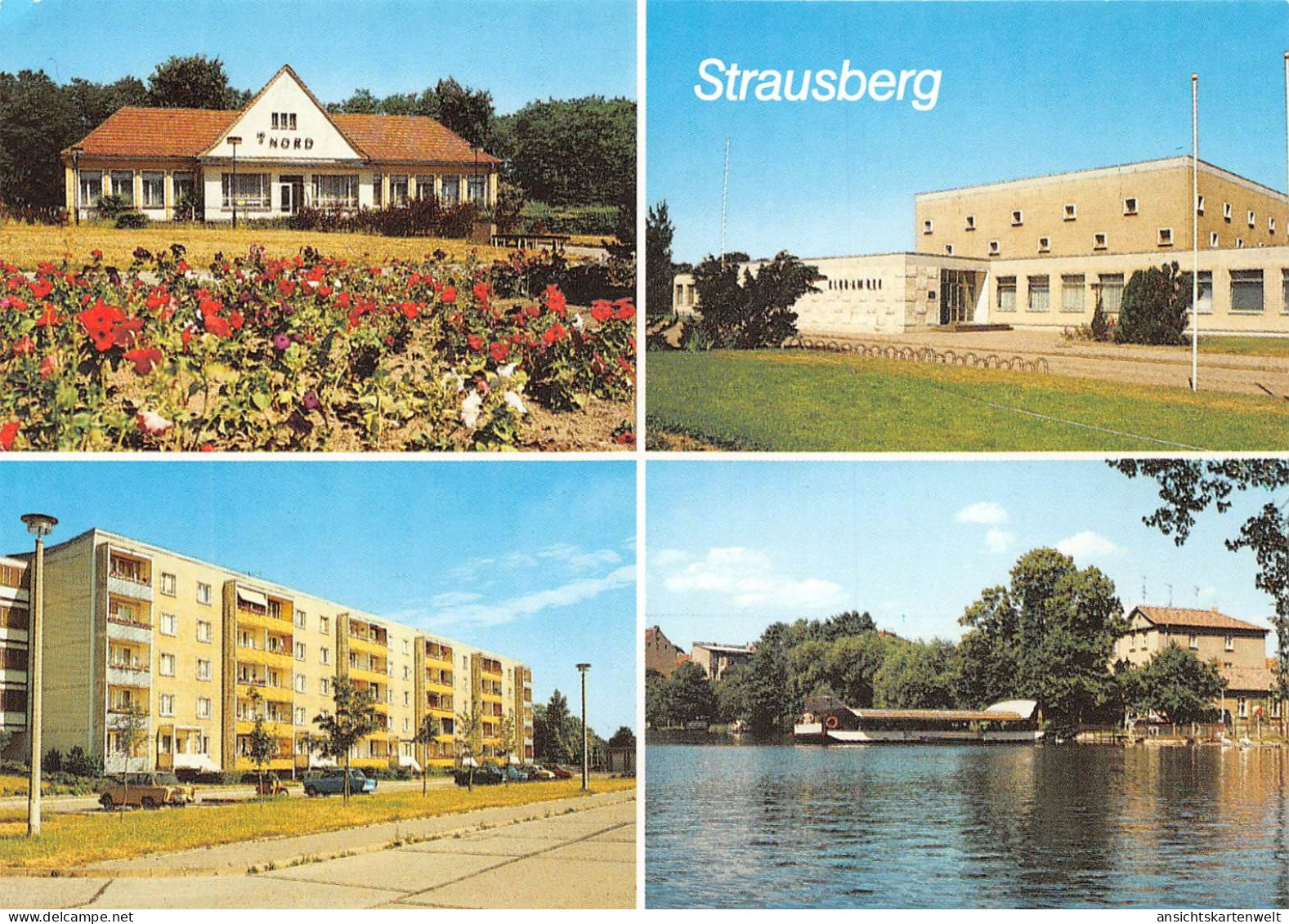 Strausberg (Mark) Teilansichten Ngl #168.063 - Andere & Zonder Classificatie