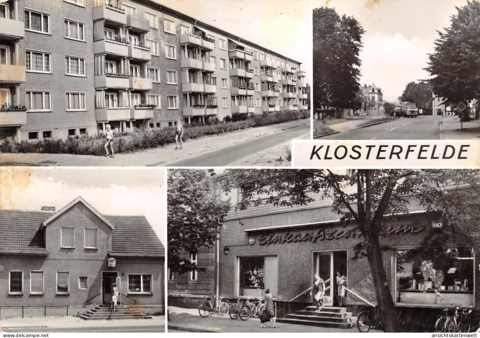 Klosterfelde Teilansichten Einkaufszentrum Gl1968 #168.102 - Other & Unclassified