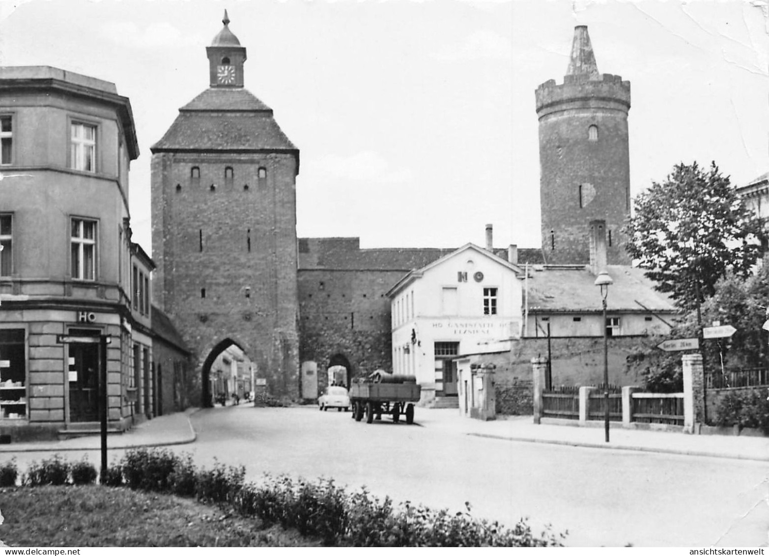 Bernau I.M. Steintor Mit Hungerturm Gl1963 #168.098 - Autres & Non Classés