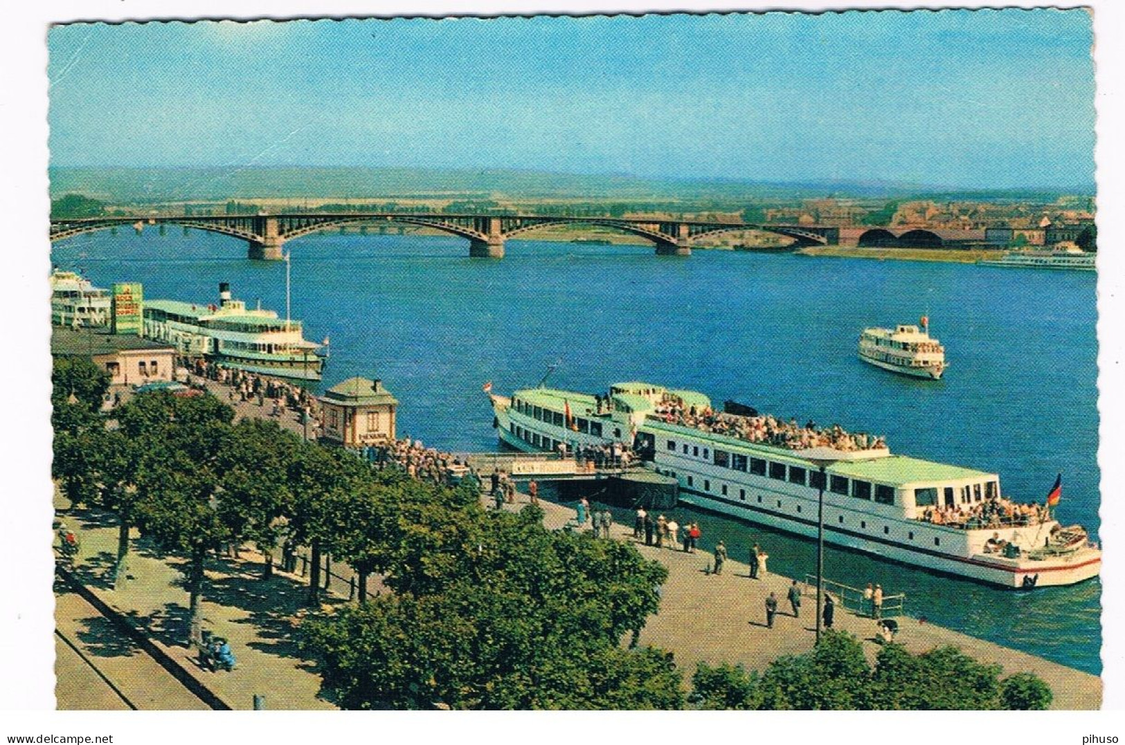 D-17132   MAINZ : Rheinbrücke - Mainz