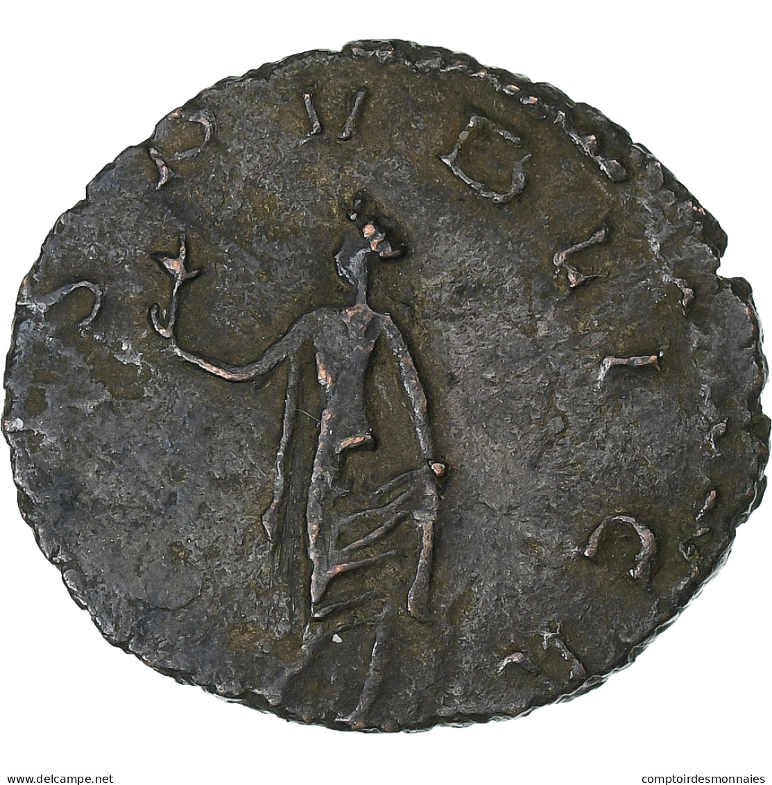 Salonin, Antoninien, 258, Lugdunum, Billon, TTB, RIC:13 - The Military Crisis (235 AD To 284 AD)