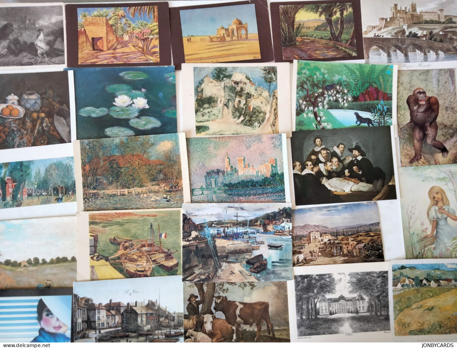 Dèstocking - Art Postcards Lot Of 65.#49. - Collections & Lots