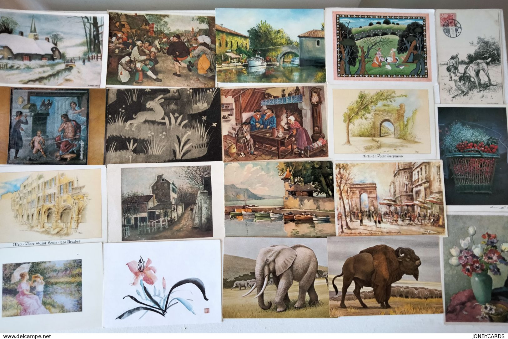 Dèstocking - Art Postcards Lot Of 65.#49. - Sammlungen & Sammellose