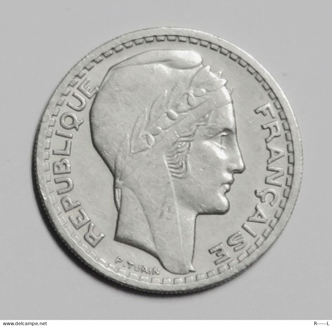 Monnaie 10 Francs 1949 B Turin Petites Tête , Rameaux Courts ( Gouvernement Provisoire ) - 10 Francs