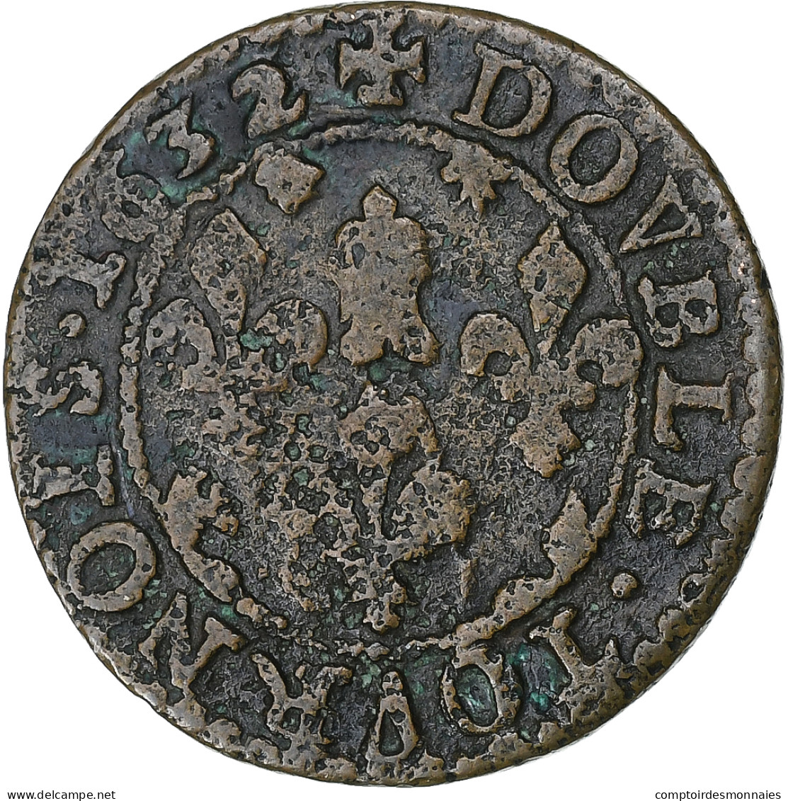 Principauté De Sedan, Frédéric-Maurice De La Tour, Double Tournois, 1632 - Altri & Non Classificati