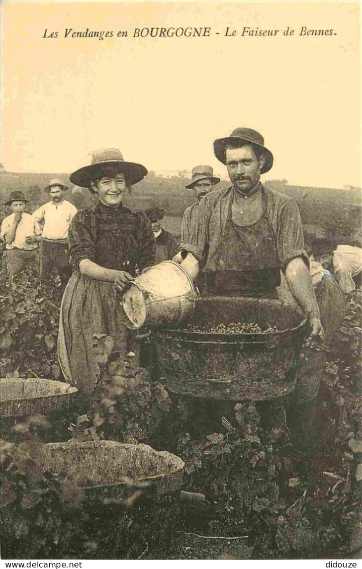 Reproduction CPA - Agriculture - Vigne - Les Vendanges En Bourgogne - Le Faiseur De Bennes - C'était La France - No 117  - Vines