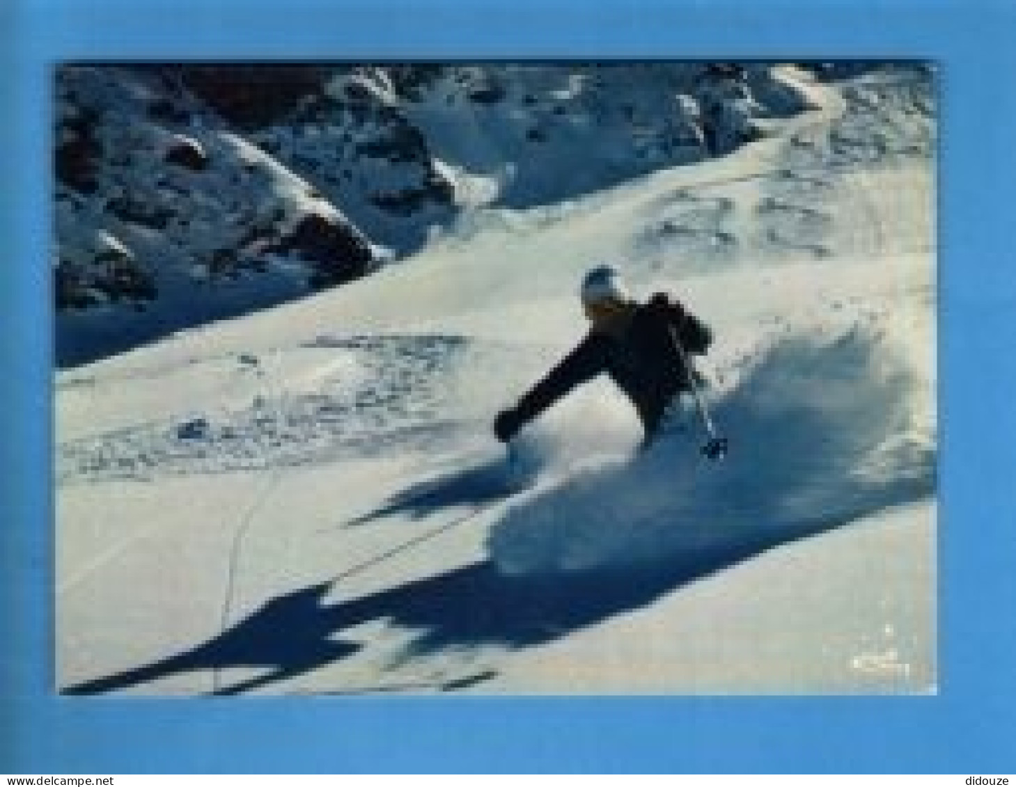 Sports - Sports D'Hiver - Ski - Carte Vierge - Sport Invernali