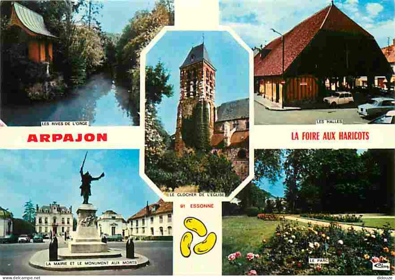 91 - Arpajon - Multivues - Automobiles - Fleurs - CPM - Voir Scans Recto-Verso - Arpajon